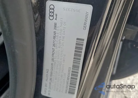 2014 Audi S7 Premium z USA, uszkodzony, nr VIN WAUW2AFC9EN042833
